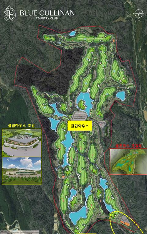Blue Cullinan Country Club Construction Project 이미지