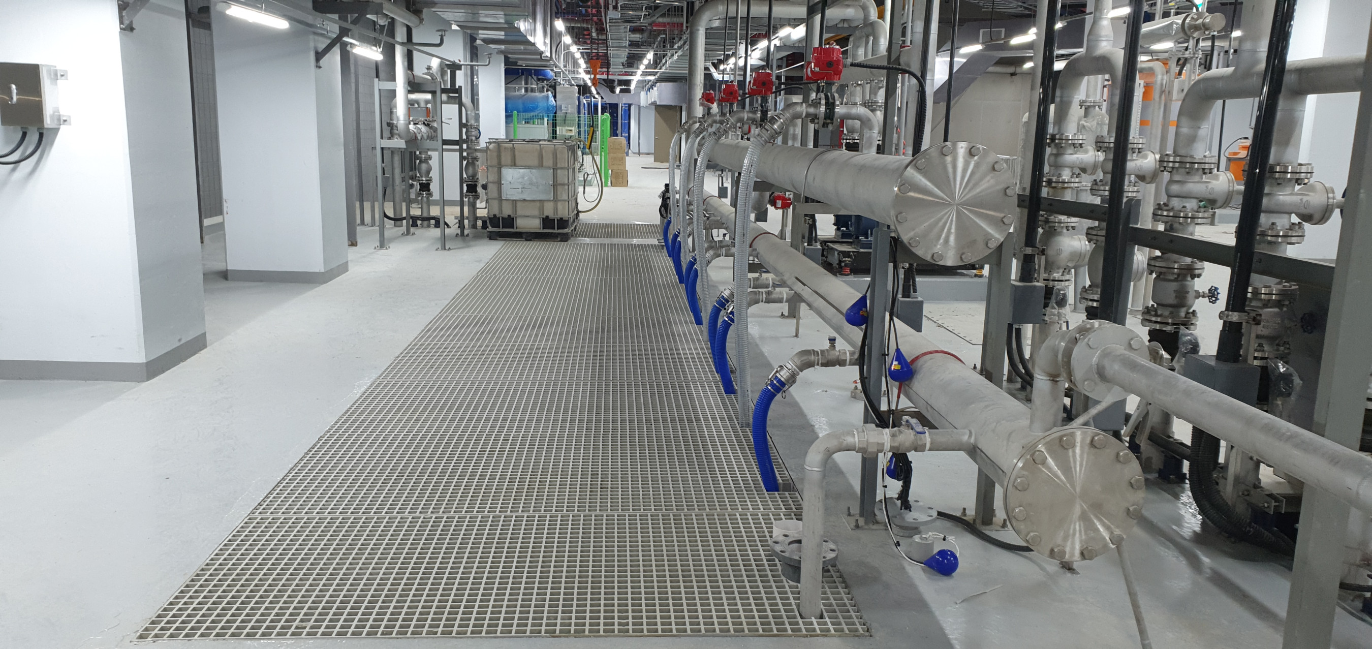 Membrane Installation Construction for Goseong Delpino Resort Wastewater Treatment Facility 이미지