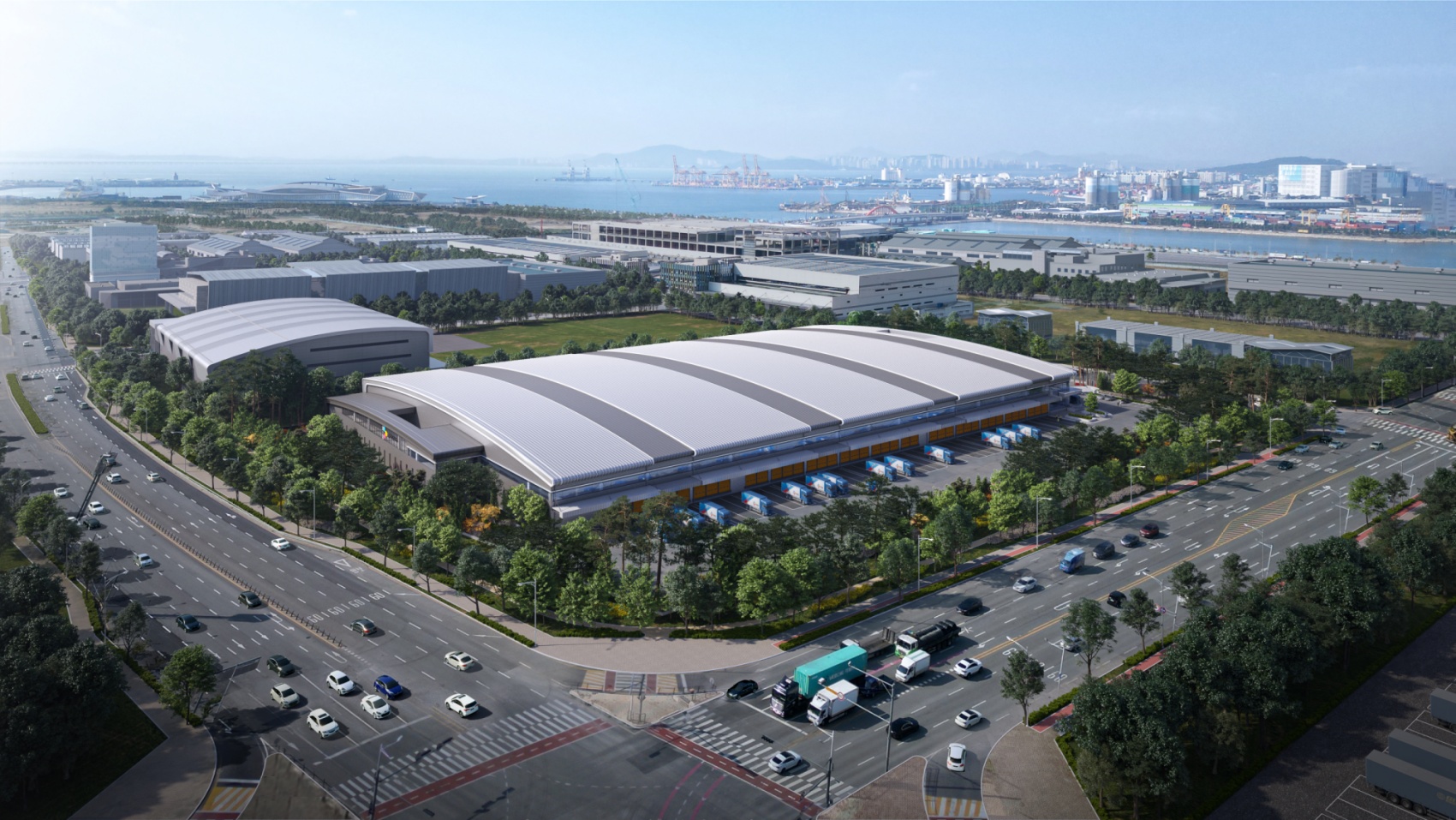 Construction of Incheon Sea Freight International Express Center 이미지